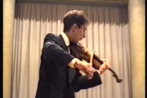 Le violoniste David Yonan