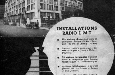 TSF ou Radio à lampes L.M.T de Boulogne-Billancourt 92, 1935-1936