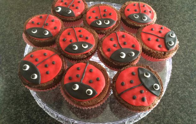Muffins Coccinelles 