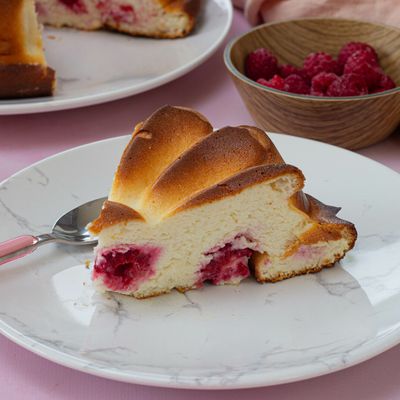 GATEAU AU SKYR FRAMBOISE COCO