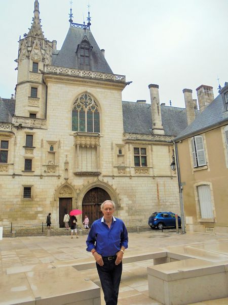L'écrivain et historien Jean Louis von Hauck chez Jacques Coeur à Bourges