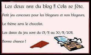 Participation au jeu du blog Plaisirs&amp;joies des papilles