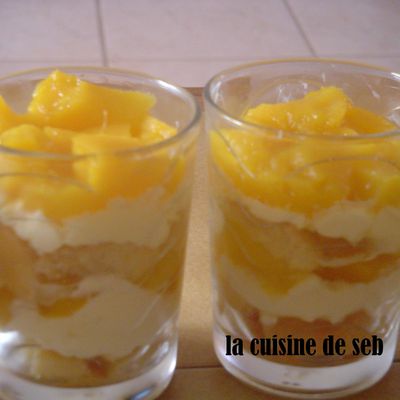 VERRINE MANGUE MASCARPONE