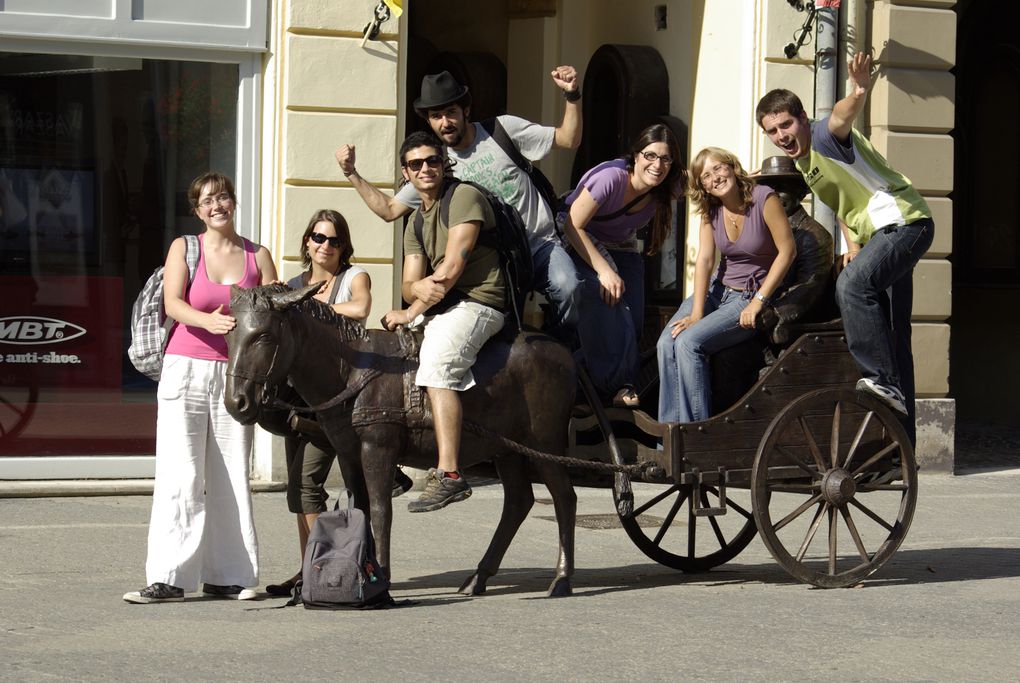 Quelques photos des meilleurs moments passés à Kaposvar ! Je crois que de commencer cette année par des cours de langues dans une autre ville que Budapest est le meilleur choix que j'ai fait !! Une manière vraiment sympa de connaître le pays et 