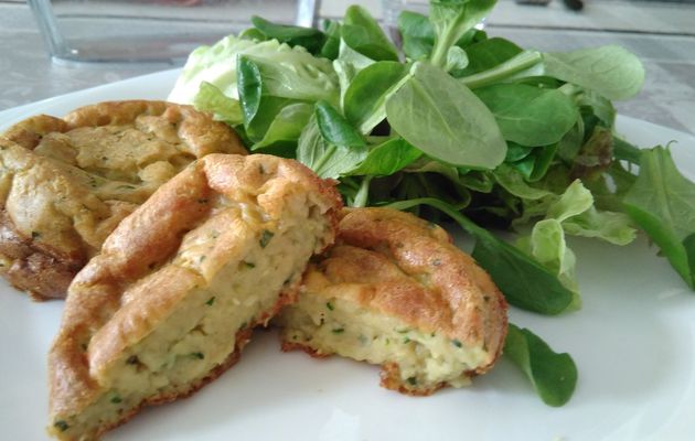 Palets à la courgette.