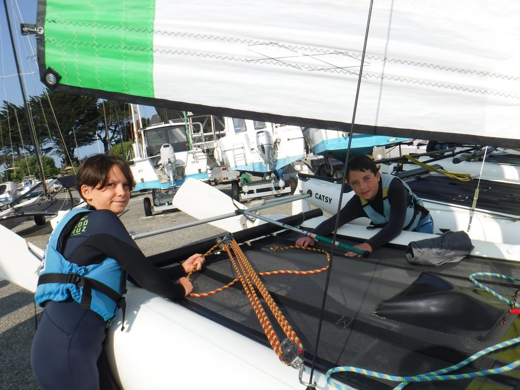 6ème séance de voile pour les CE2/CM1