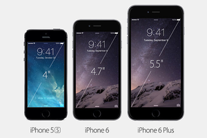 Evolution de taille entre les modèles Iphone 5(s) à 6(s) &amp; 6(s) Plus