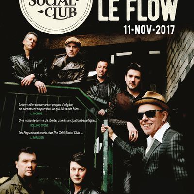 The Celtic Social Club en concert au Flow pour A New Kind of Freedom
