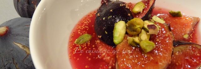 Figues poêlées