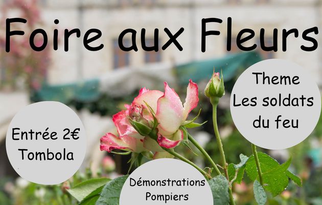 Tournon d'Agenais : Fleurs et soldats du feu dans la bastide !