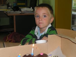 Lucas fête ses 5 ans!