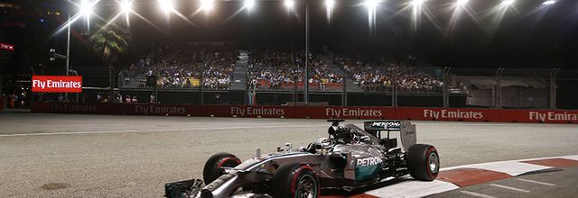 Le Britannique Lewis Hamilton (Mercedes) a remporté le Grand Prix de Singapour