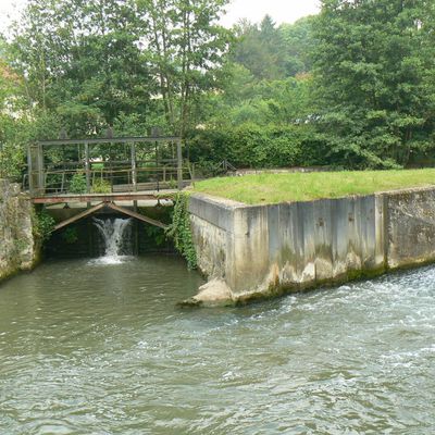 Marolles Oise :  Le Canal de l'Ourcq
