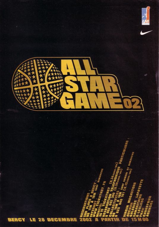 Basket news / All Star Games 2002. Paris Bercy