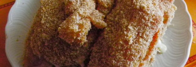 Essai de cordon bleu de poulet improvisé