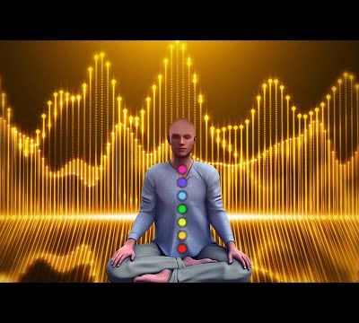 Vague dorée de guérison infinie 432 Hz | Vibration de fréquence à 5 dimensions | Énergie positive