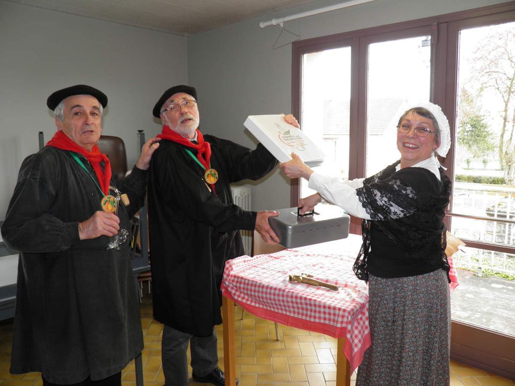 Photos de l'assemblée générale 2016 et de l'intronisation de Michel Lemoine.