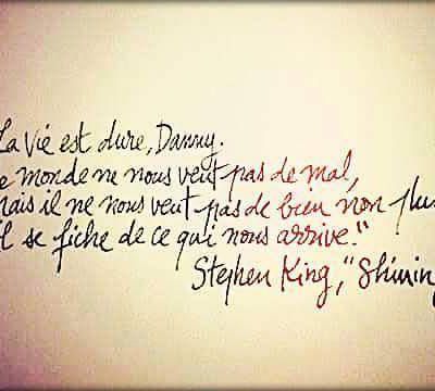 Stephen King - 2 Citations