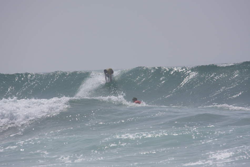 compet de body surf et surf du 2 mai 2009