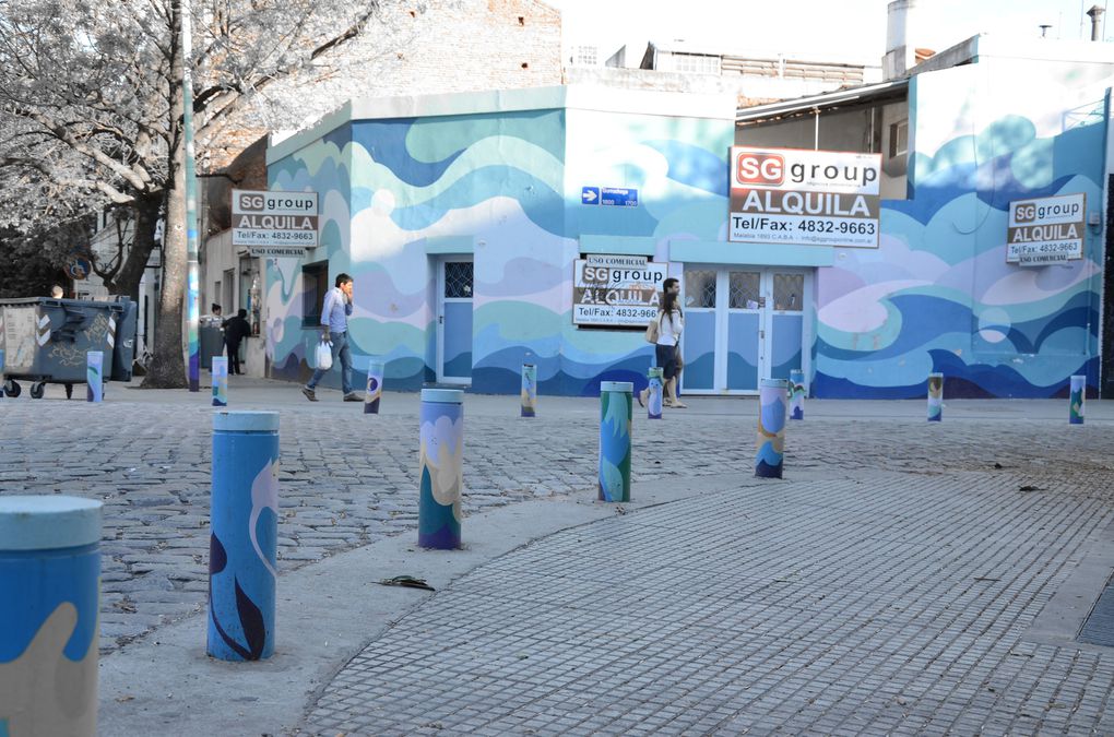 Buenos Aires regorge de taggs, véritable art de la rue. A travers mes balades je vous en sélectionne quelques uns.