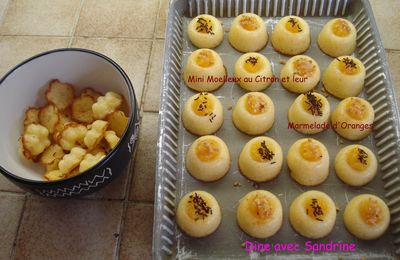 Des Mini Moelleux au Citron et leur Marmelade d'Oranges