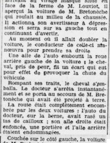 ATTENTION, VIRAGES DANGEREUX ! - ECHENAY 1936