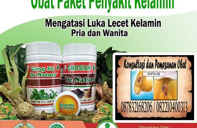 salep alami paling mudah di buat untuk keringkan luka lecet di kelamin 