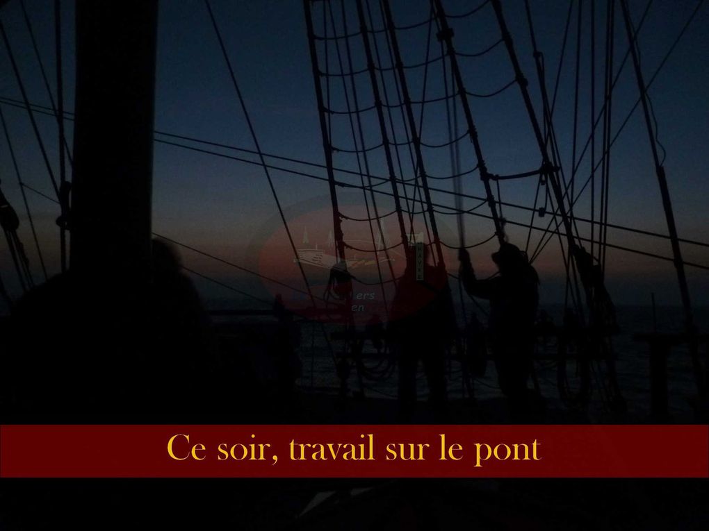 Voici les dix jours durant lesquels nous avons navigué vers Rouen et son Armada. Faisant route plus vite que prévu, nous passerons une demi journée devant l'Ile de Wight et une autre à l'ancre, à l'entrée de la Seine.