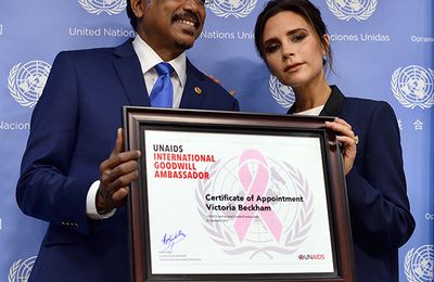 Victoria Beckham becomes UN goodwill ambassador