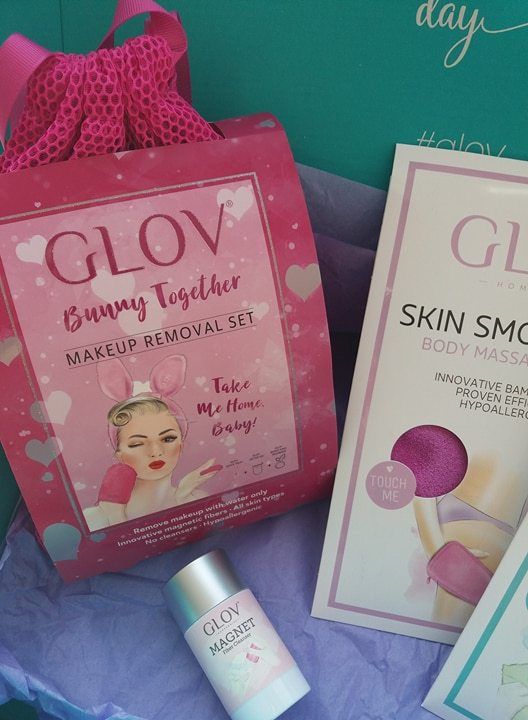 Notre  Buny Together Set de la marque GLOV pour un démaquillage sain et naturel !