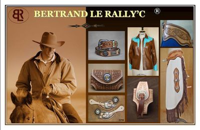 Bertrand LeRally'c - artisan du cuir Western.