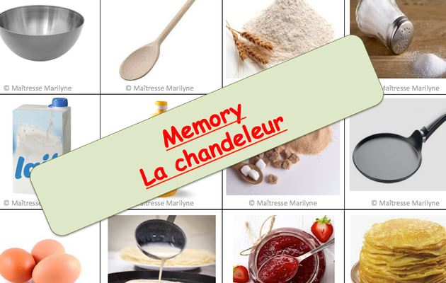 La chandeleur :  Mémory