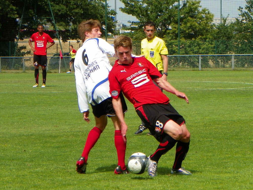 Dernier match des U19 contre le Stade Rennais.