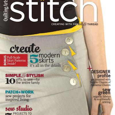 Stitch… des modèles de couture et patchwork très actuels !