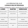 Album - Horario-de-Pedagogia-