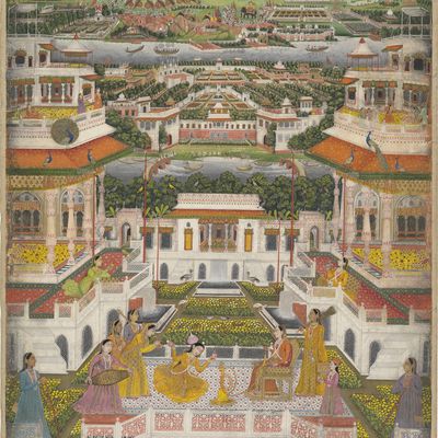 Une cour royale en Inde : Lucknow au Musée Guimet