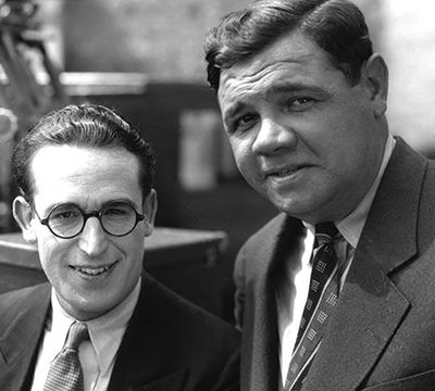 HAROLD LLOYD & BABE RUTH