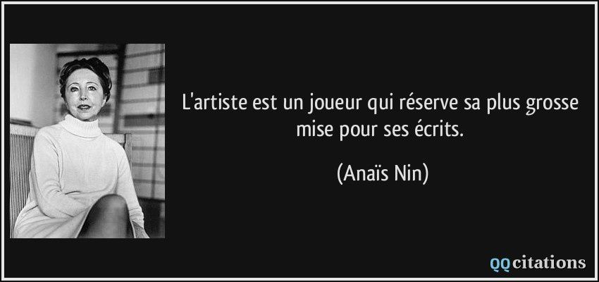 Anaïs Nin, écrivain américaine