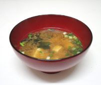 Soupe miso calories