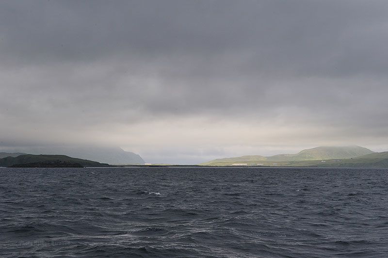 NAVIGATION DE KUSHIRO AUX ILES ALEOUTIENNES : AMCHITKA puis ADAK