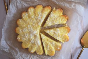 Fondant à la noix de coco à la crème végétale 