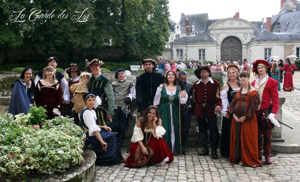 Spectacle d'escrime au Lude