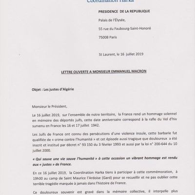 Lettre ouverte à monsieur Emmanuel Macron et aux députés du Gard