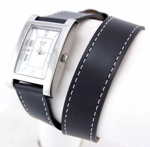 Des montre double bracelet en cuir à 59€ maximum garanties 2 ans... un rêve réalisé par MCK Paris sur le site de Montres fansitasie en ligne Unemontretendance.com