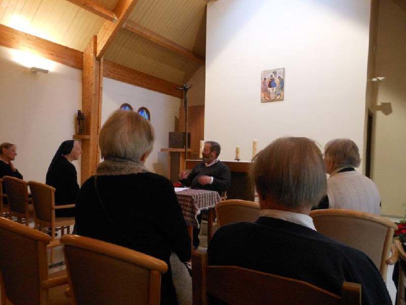 Les religieuses du doyenné Enghien-Montmorency se sont rencontrées chez les Sœurs Servîtes de Marie à Groslay pour un temps d'échange et d'amitié.