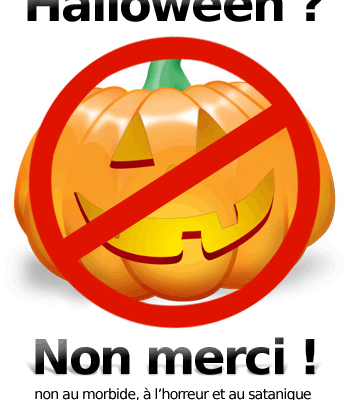 Non à Halloween ! Oui à Jésus !