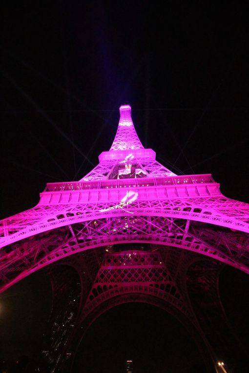 La Tour Eiffel, pour Octobre Rose (6 photos)