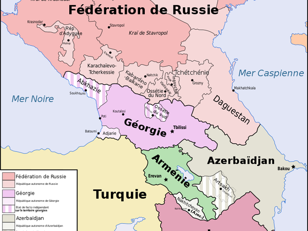 Jour 383 : Géostratégie du Caucase. Le cas Géorgien.