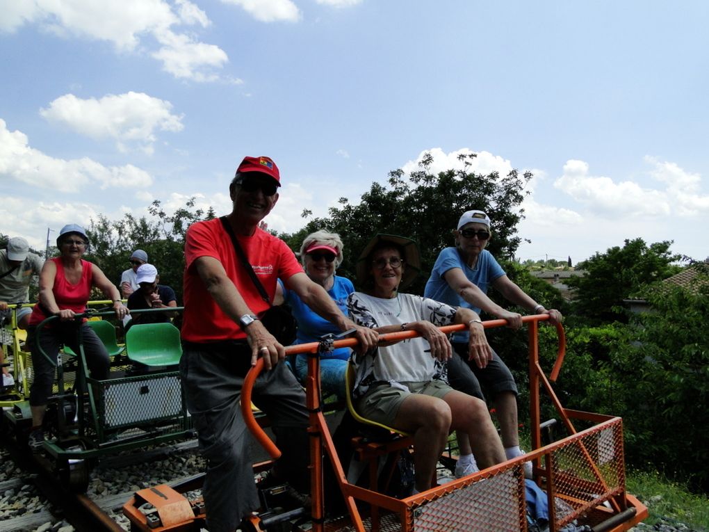 SORTIE VELORAIL Pourcieux 24/05