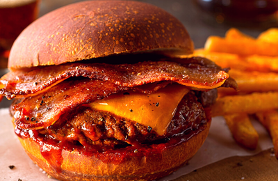 Perfect Bacon Cheeseburger Recipe Using Bacon Oven Racks